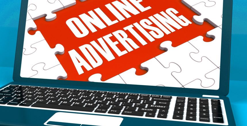 Online Advertising On Laptop Shows Websites Promotions And Ecommerce Strategies Online Advertising Trends - CPM Advertising