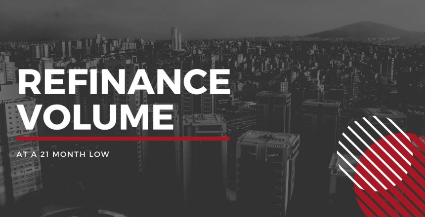 Refinance-Volume-at-21-Month-Low Should You Refinance a Mortgage?